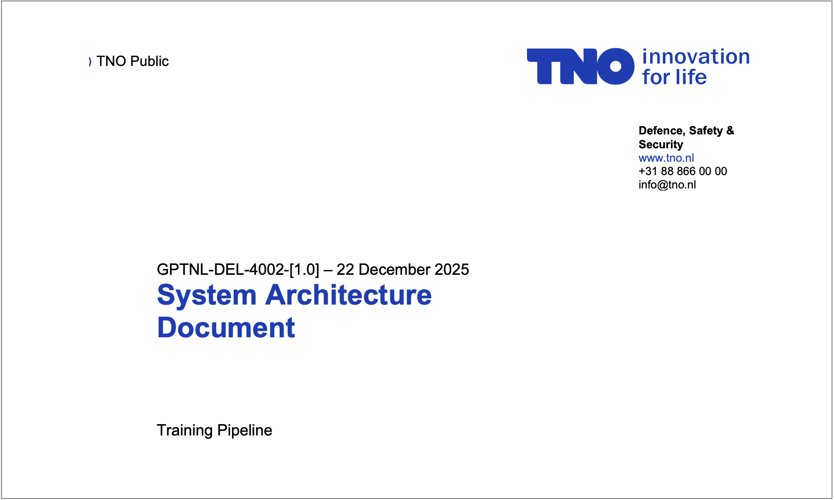 System Architecture Document